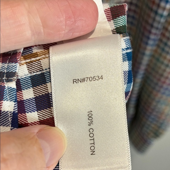 Orvis Multicolor Plaid Button-Down Shirt - Picture 11 of 11